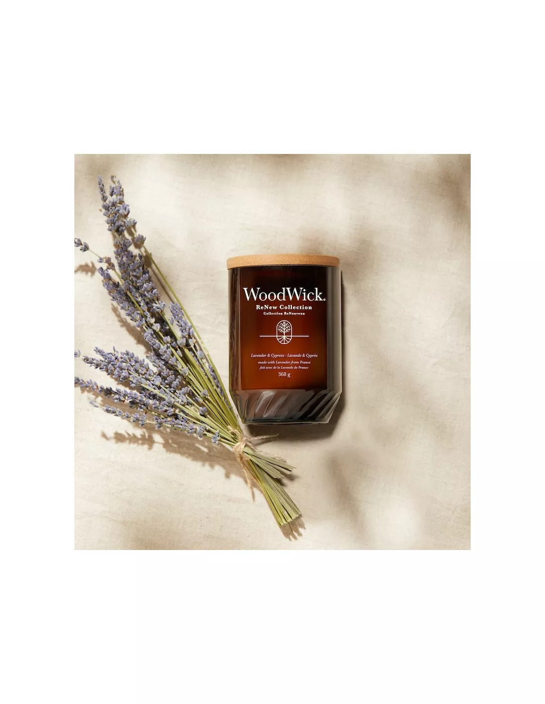 Lavande Cypres - 368 Gr WoodWick 4 Lavande Cypres - 368 Gr WoodWick – Image 4