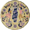 Let's Dance - Assiette Design Bitossi 16 Cm