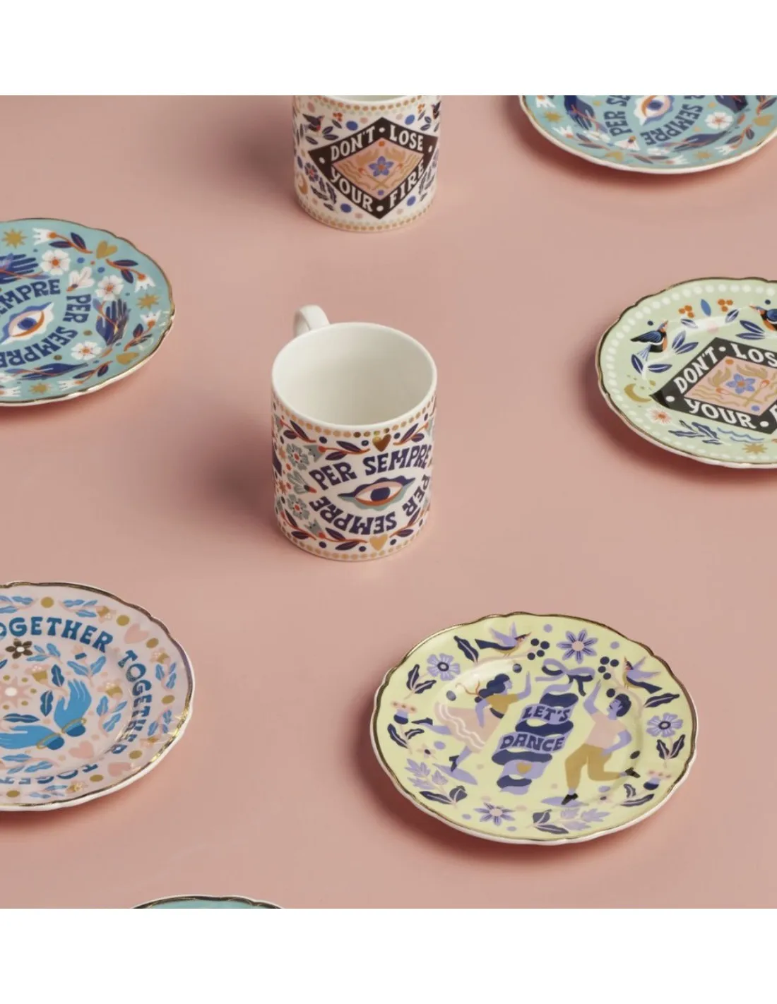 Let's Dance - Assiette Design Bitossi 16 Cm 3 Let's Dance - Assiette Design Bitossi 16 Cm – Image 3