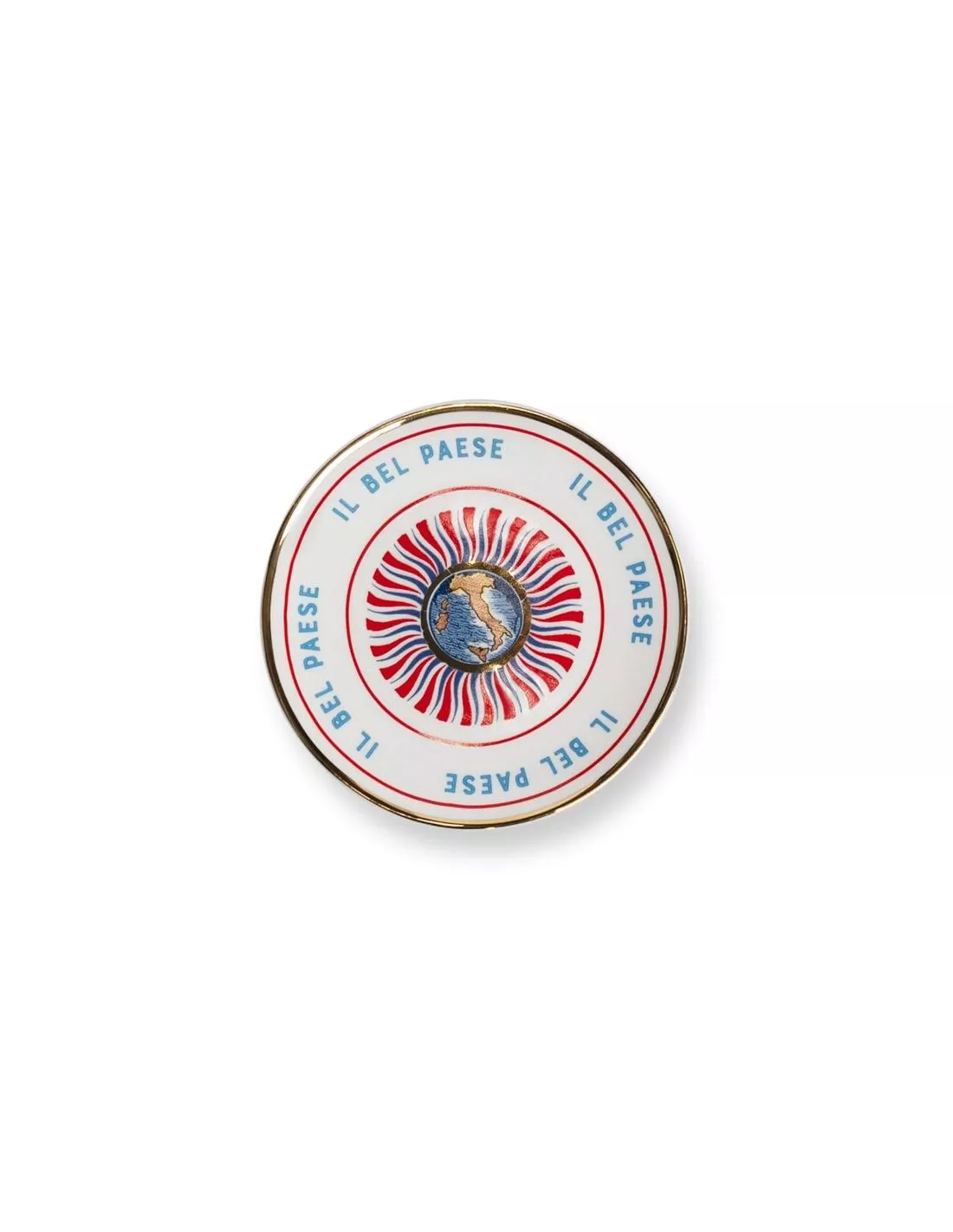 Bitossi Home Little Italie Pink with Gold Rim – Sam Baron Un Buon Ricordo Dessert Plate 15.5cm 1 Bitossi Home Little Italie Pink with Gold Rim – Sam Baron Un Buon Ricordo Dessert Plate 15.5cm