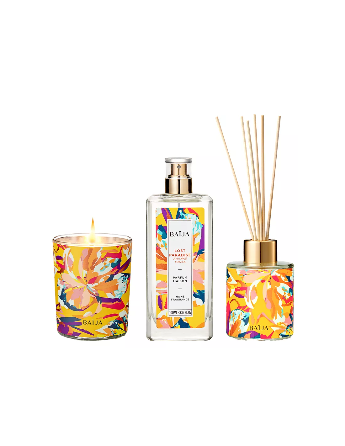 Lost Paradise - Bougie, Spray Et Diffuseur Parfumés 1 Lost Paradise - Bougie, Spray Et Diffuseur Parfumés