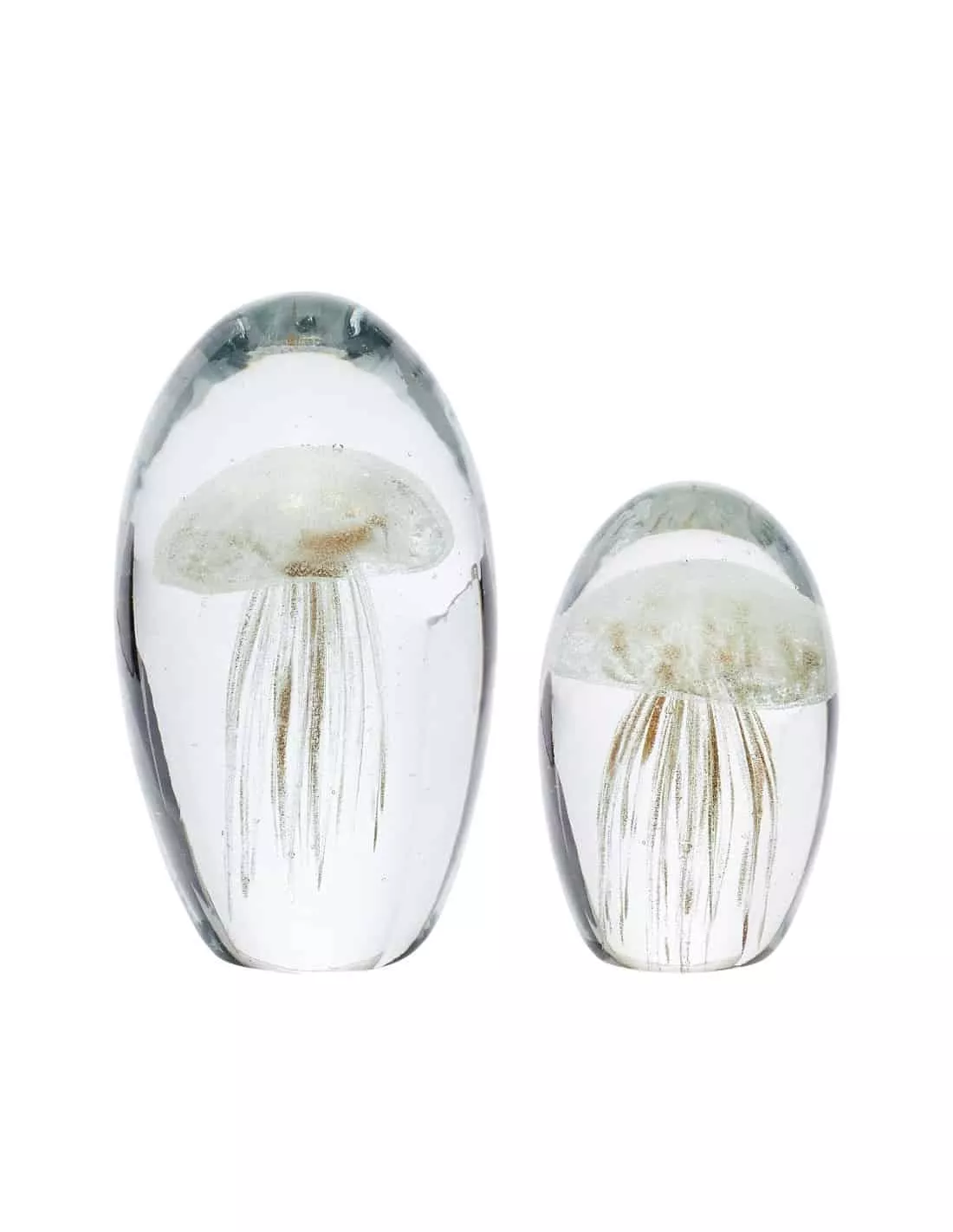 Méduse Gold En Verre - Small 2 Méduse Gold En Verre - Small – Image 2