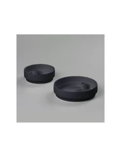 Moyen Bougeoir Orbital Step Gris Anthracite – Design Multifonctionnel Aery Living -Jolie Bougies Soldes moyen bougeoir orbital step gris anthracite 3
