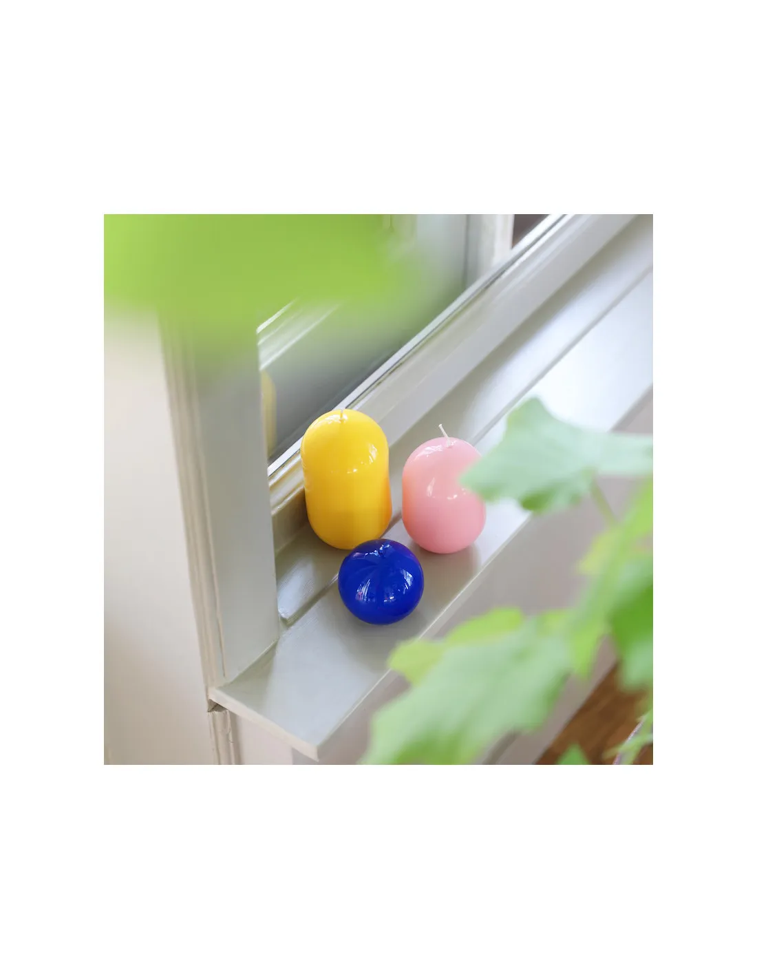 & Klevering Moyenne Bougie Blob - Bleu Foncé 3 & Klevering Moyenne Bougie Blob - Bleu Foncé – Image 3