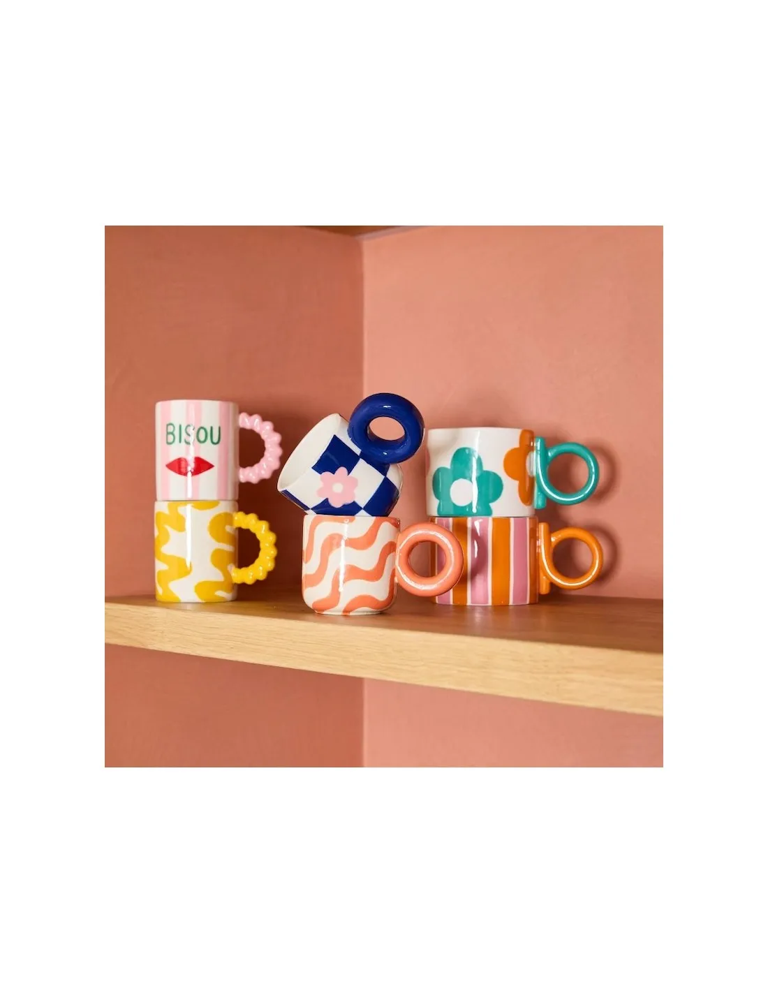 Mug Inés - Rayas Bailarinas 2 Mug Inés - Rayas Bailarinas – Image 2