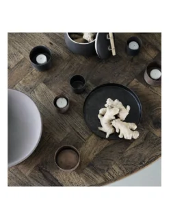 House Doctor Antique Copper Tealight Holder – Industrial Metal Photophore H5cm -Jolie Bougies Soldes photophore antique copper 3