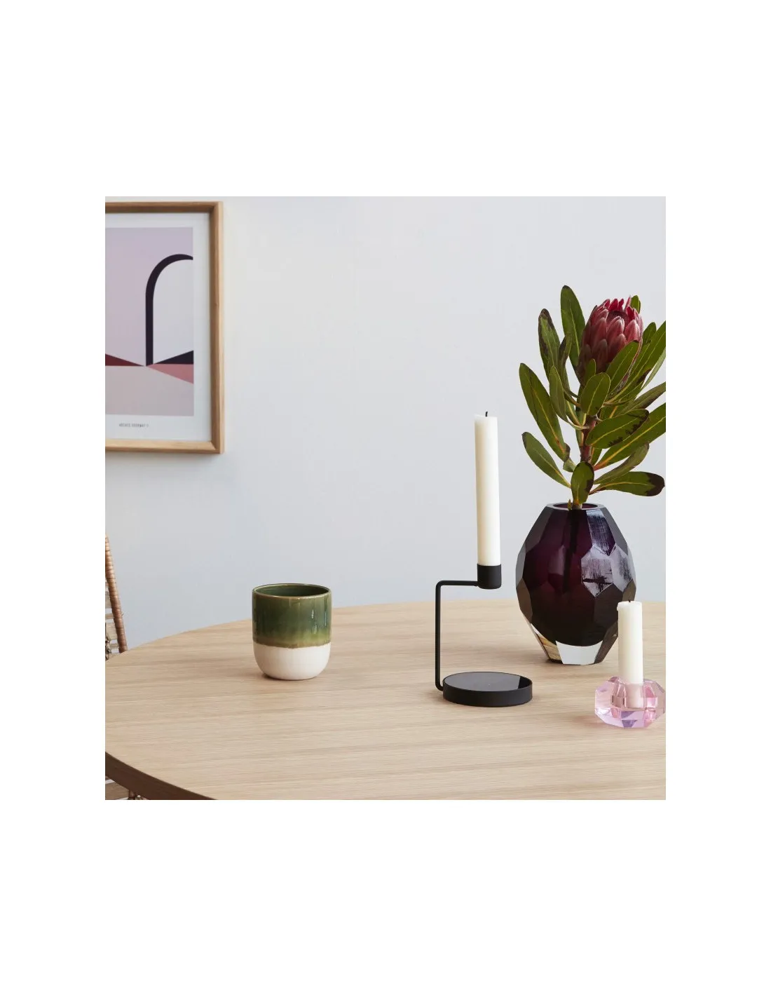 Photophore Céramique Bleu 4 Photophore Céramique Bleu – Image 4