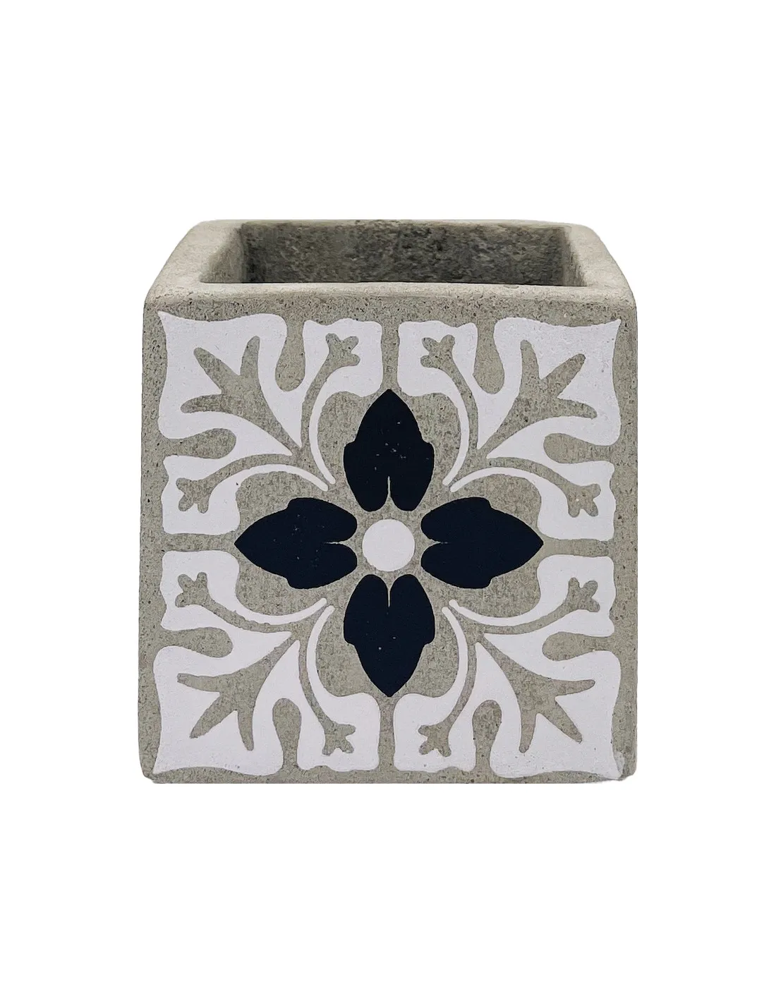 Serax White & Black Mosaic Cement Tealight Holder – Marie Michielssen Collection Photophore 1 Serax White & Black Mosaic Cement Tealight Holder – Marie Michielssen Collection Photophore