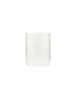 House Doctor North Photophore en Verre Vert Foncé à Rayures – Accessoire Déco Scandinave