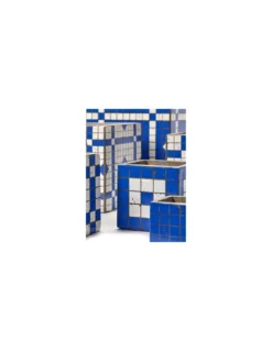 Serax Photophore Pot En Ciment Bleu -Jolie Bougies Soldes photophore pot en ciment bleu 3