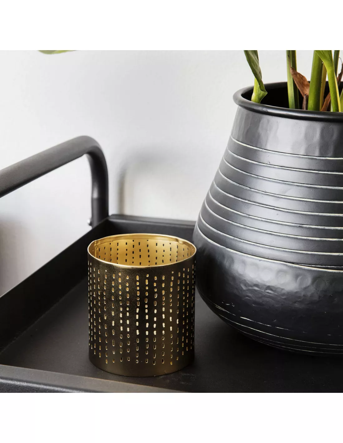 House Doctor Photophore Wilma Points Laiton 3 House Doctor Photophore Wilma Points Laiton – Image 3