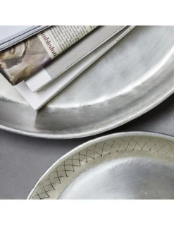 Plateau Argent Diamond - House Doctor 6 Plateau Argent Diamond - House Doctor -Jolie Bougies Soldes plateau argent diamond house doctor 2