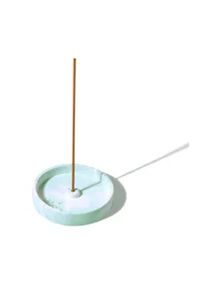 Porte Encens Vert Marbré - Bloom