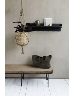 House Doctor Pot Suspendu En Rotin -Jolie Bougies Soldes pot suspendu en rotin 2