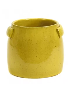Serax Pot Tabor Jaune S Hauteur 19 Cm