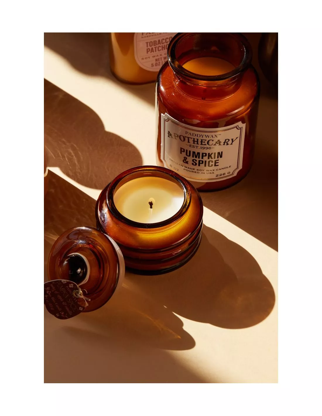 Ripple Glass Candle - Ambre Dorée 5 Ripple Glass Candle - Ambre Dorée – Image 5