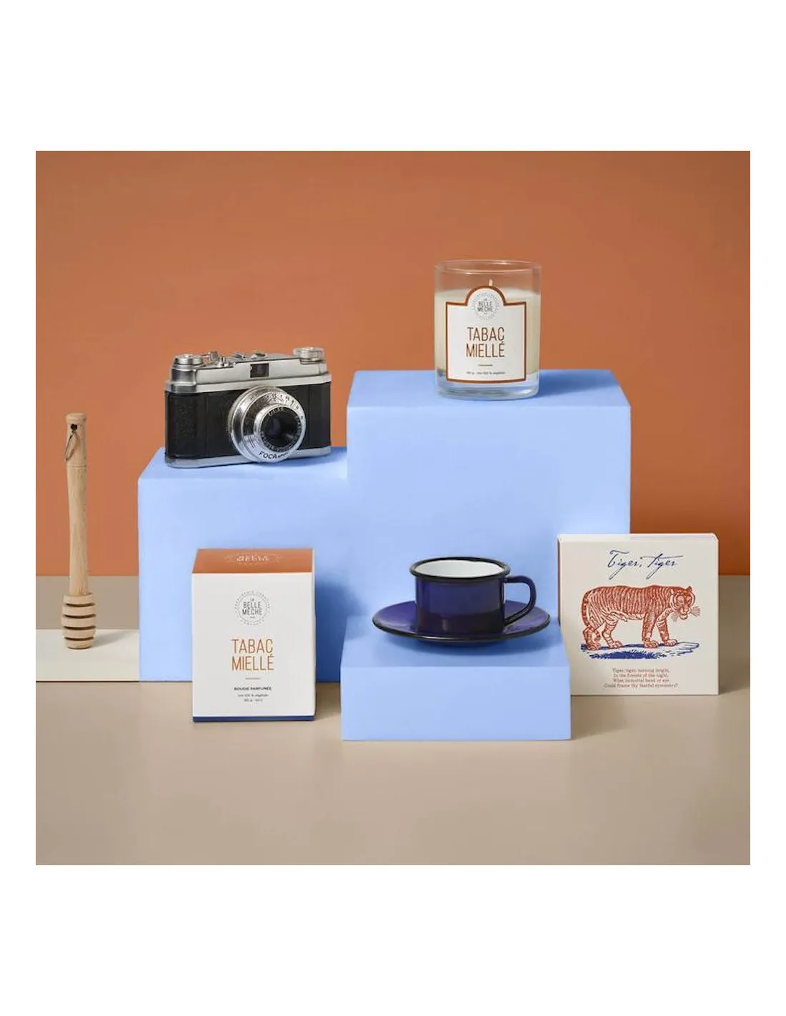 Tabac Miellé - Bougie La Belle Mèche 4 Tabac Miellé - Bougie La Belle Mèche – Image 4