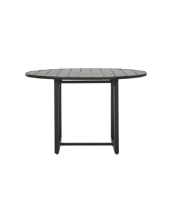 House Doctor Table D'extérieur Métal Noir 120 Cm