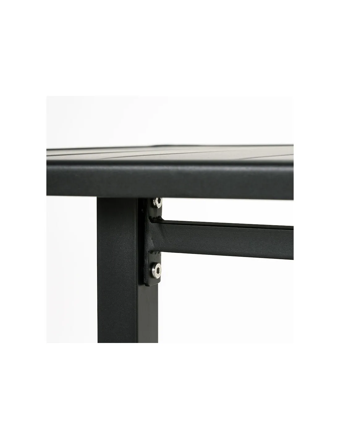 House Doctor Table D'extérieur Métal Noir 120 Cm 5 House Doctor Table D'extérieur Métal Noir 120 Cm – Image 5