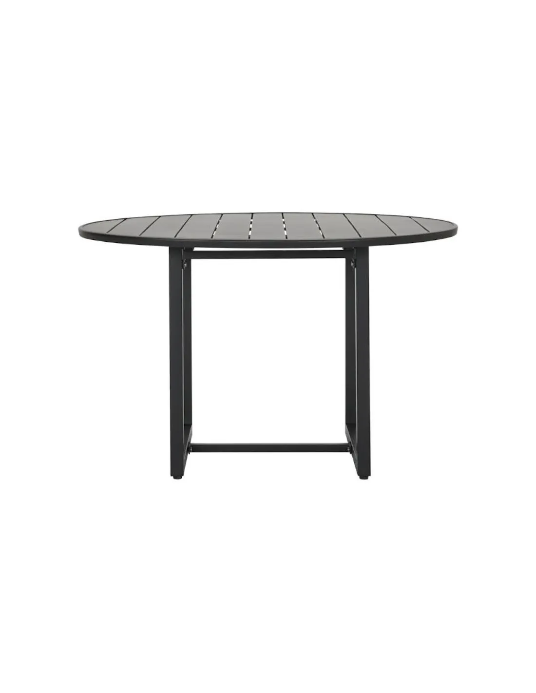 House Doctor Table D'extérieur Métal Noir 120 Cm 1 House Doctor Table D'extérieur Métal Noir 120 Cm