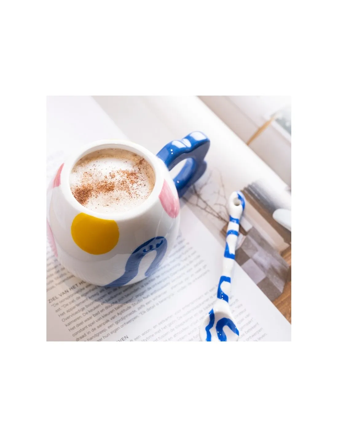 Tasse Juanita - Bleu 2 Tasse Juanita - Bleu – Image 2