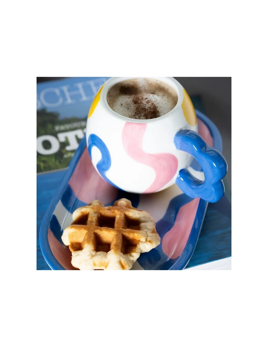 Tasse Juanita - Bleu 4 Tasse Juanita - Bleu – Image 4