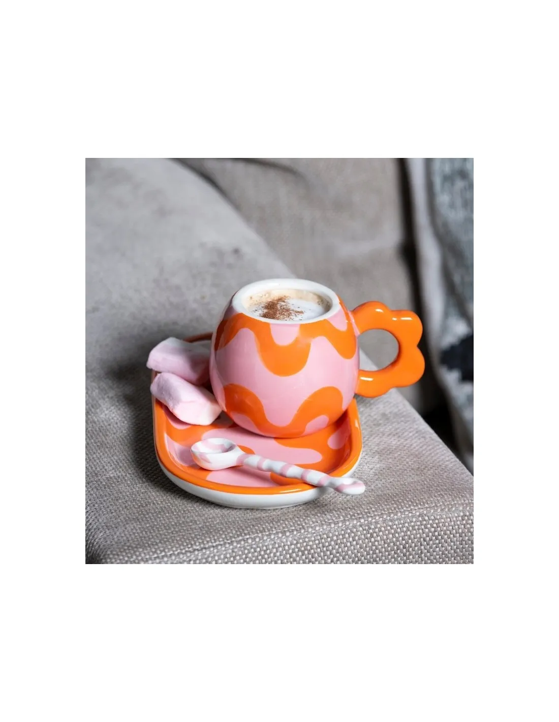 Tasse Juanita - Orange 2 Tasse Juanita - Orange – Image 2