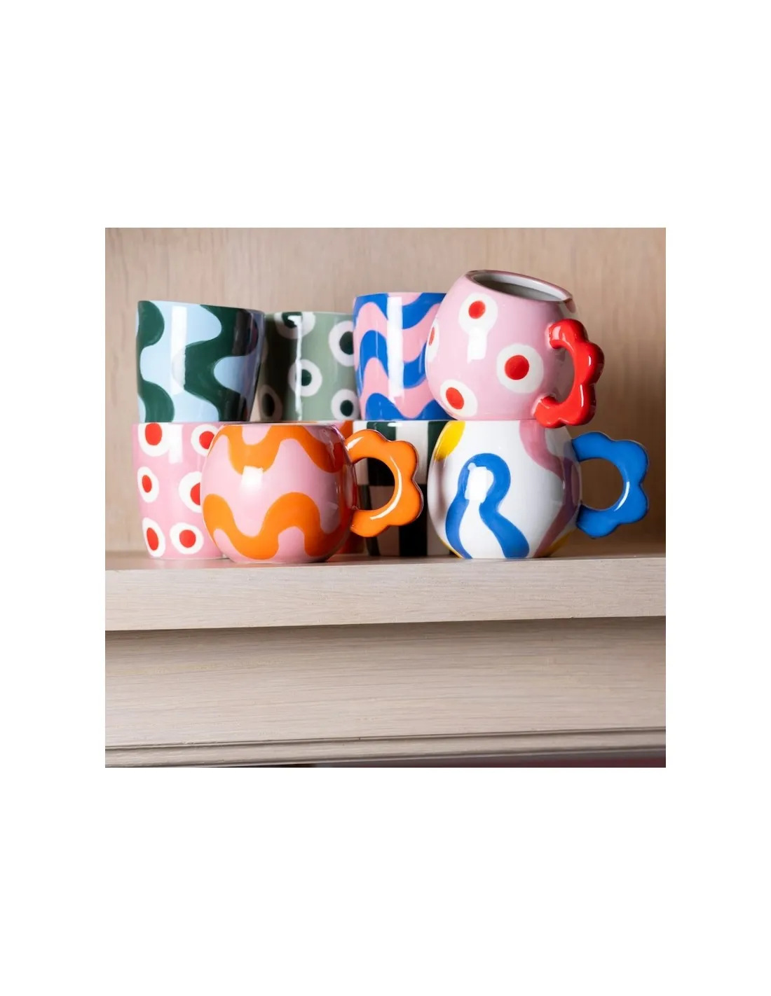 Tasse Juanita - Orange 3 Tasse Juanita - Orange – Image 3