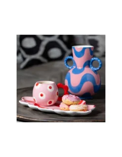 Tasse Juanita Rouge Que Rico – Mug en Céramique Dolomite Peinte à la Main 7 Tasse Juanita Rouge Que Rico – Mug en Céramique Dolomite Peinte à la Main -Jolie Bougies Soldes tasse juanita rouge 1 2