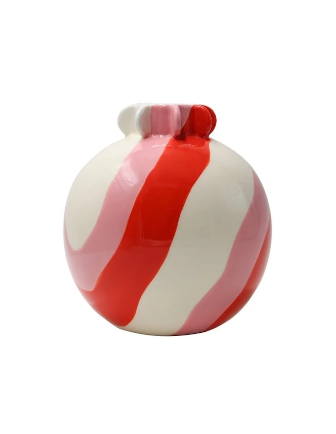 Vase Carmela Rosy Horizon – Pink Gradient Ceramic Tabletop Decor 1 Vase Carmela Rosy Horizon – Pink Gradient Ceramic Tabletop Decor