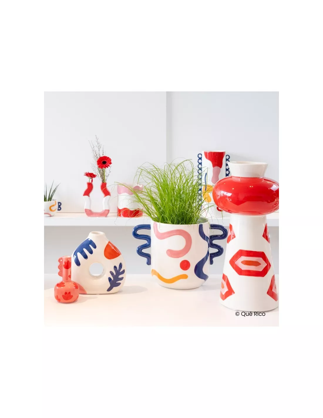 Vase Céramique Rosita - Leopardo Lindo 3 Vase Céramique Rosita - Leopardo Lindo – Image 3