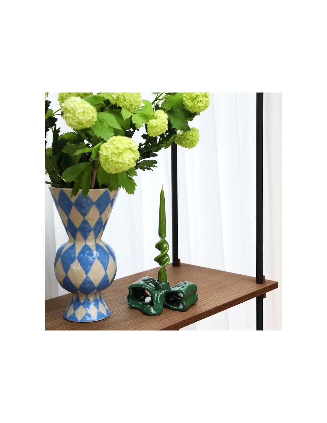 & Klevering Vase Klevering Rhombic - Rouge 5 & Klevering Vase Klevering Rhombic - Rouge – Image 5