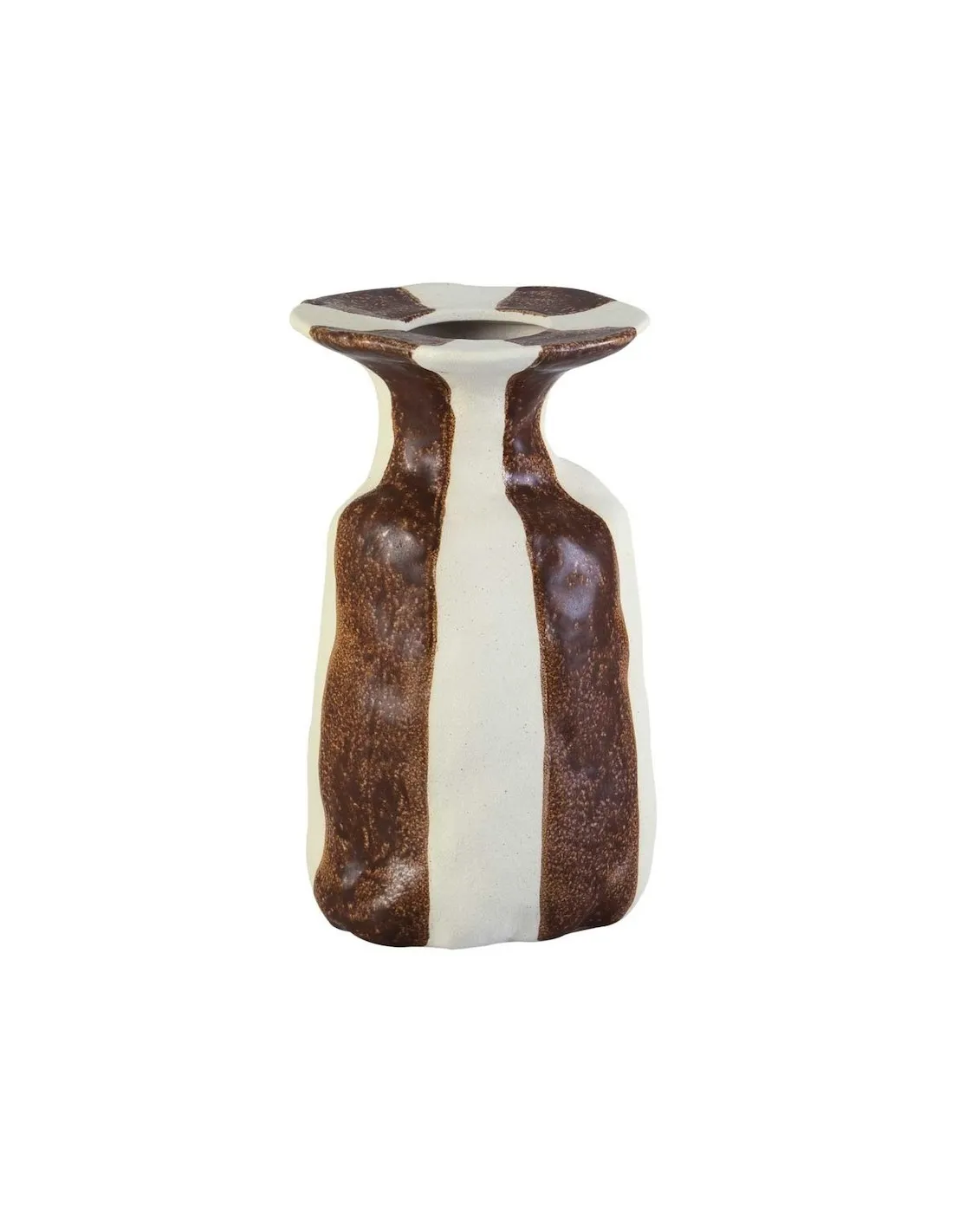 Vase Santorini Andrea House – Design Céramique Méditerranéen 15,5 x 26 cm 1 Vase Santorini Andrea House – Design Céramique Méditerranéen 15,5 x 26 cm