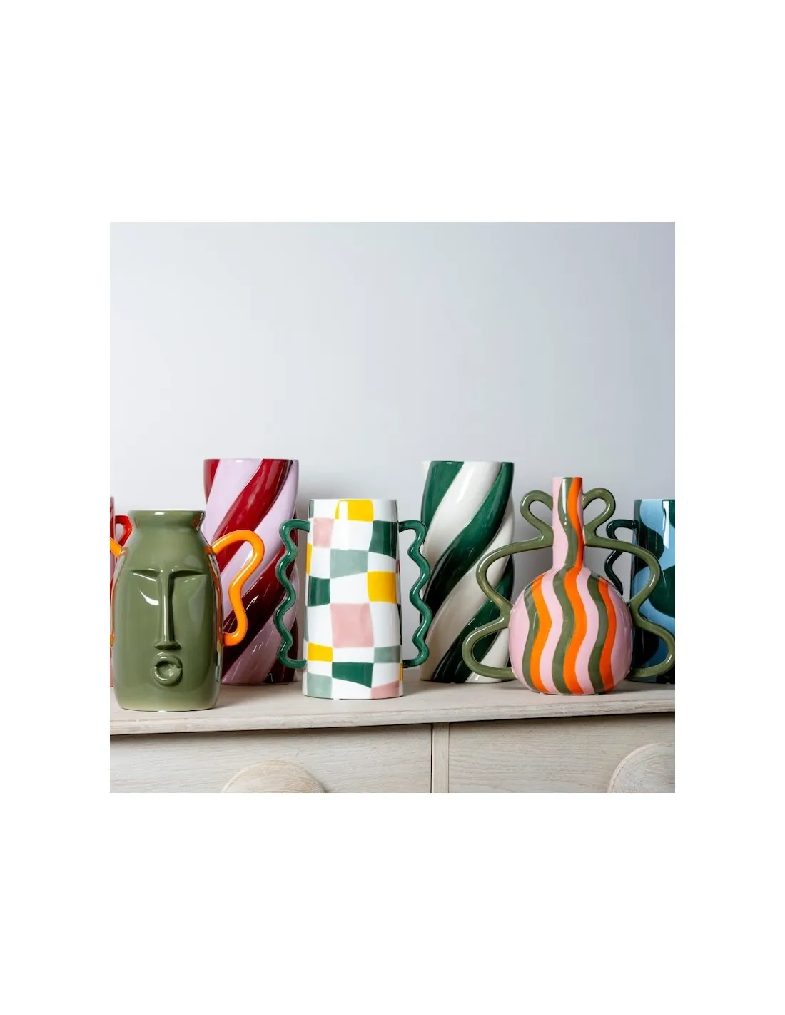 Vase Sofia - Squiggle Wiggle 3 Vase Sofia - Squiggle Wiggle – Image 3