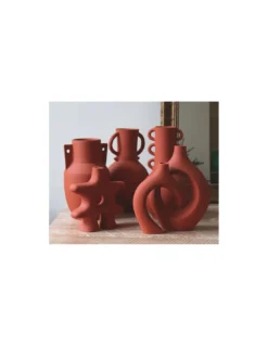 Vase Terre Cuite Emporion - Terracotta -Jolie Bougies Soldes vase terre cuite emporion terracotta 2