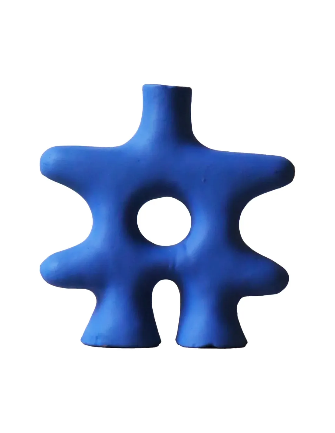 Vase Terre Cuite Nova - Bleu 1 Vase Terre Cuite Nova - Bleu