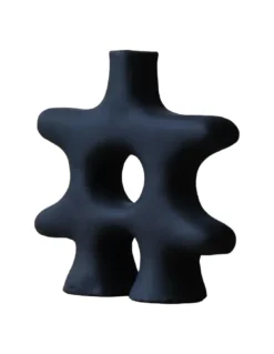 Vase Terre Cuite Nova - Noir